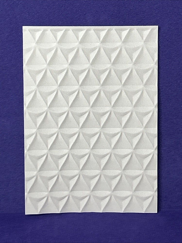 Geometric 3D Embossing Folder Sizzix Card Making Scrapbooking