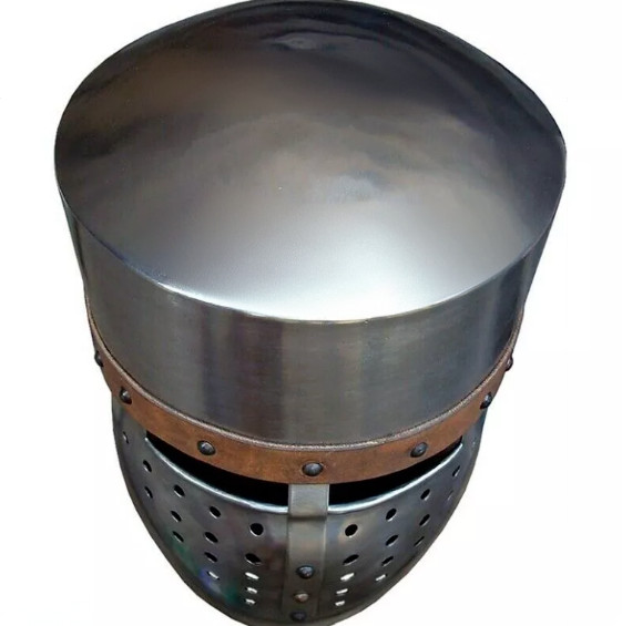 Medieval Helmet Functional Crusader helmet For Halloween