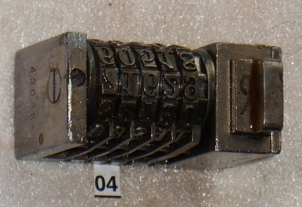 WETTER | Reverse letterpress numbering machine | 04