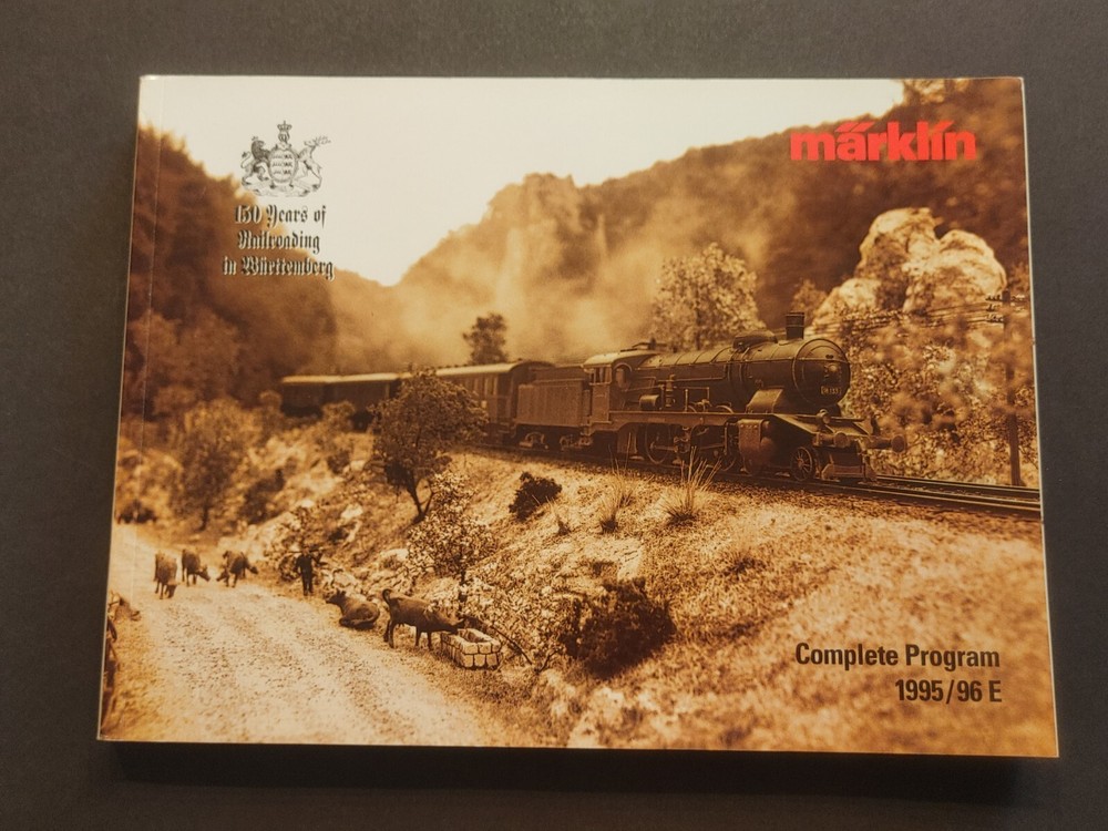 1995/96 E MARKLIN HO TRAIN CATALOG VG