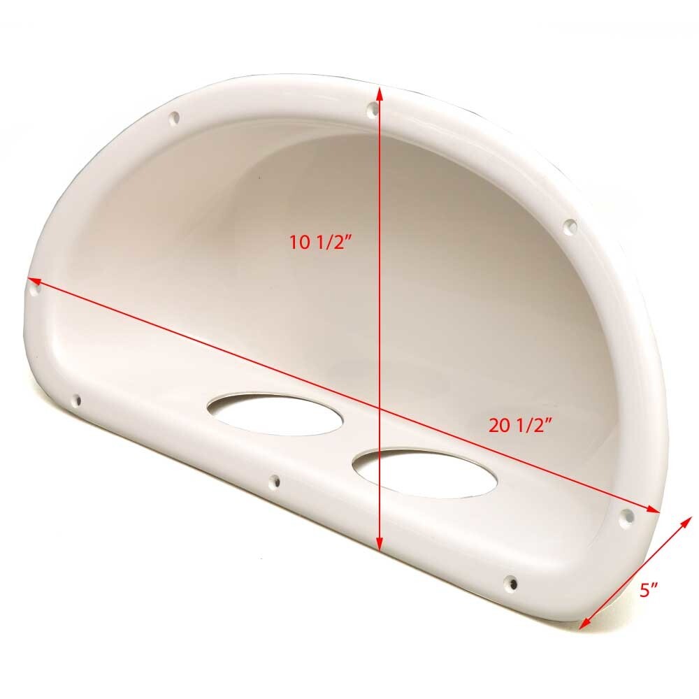 Chaparral Boat Blank Side Panel 54600720 | 230 SSI Arctic White