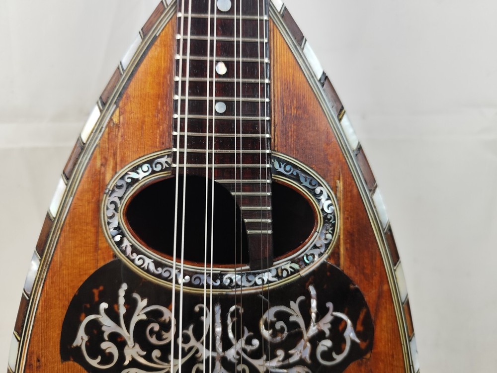 Mandolin 4/4 A. Monzino E Figli 1900 Milano 曼陀林 만돌린マンドリン