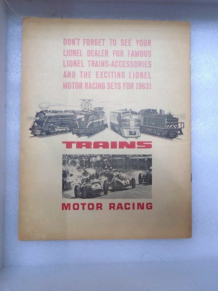 1963 Lionel Postwar Science Catalog