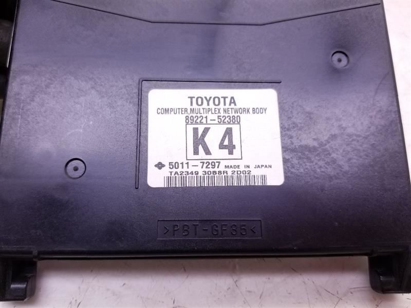 12-14 TOYOTA PRIUS MULTIPLEX NETWORK CONTROL MODULE ECM ASSEMBLY