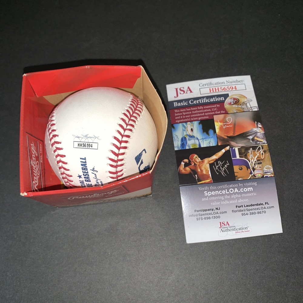 Susan Sarandon Signed MLB Baseball JSA