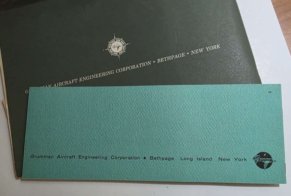 HS Denison hydrofoil booklets/Grumman Aircraft