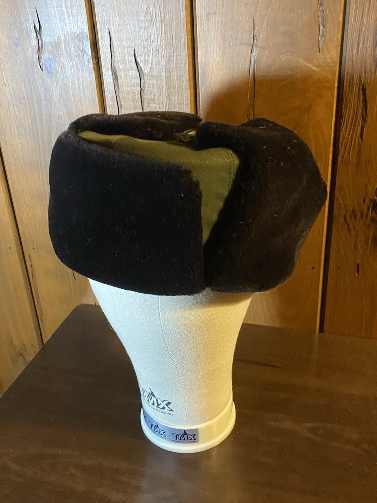 Vintage Soviet Ushanka – Authentic USSR Military Winter Hat