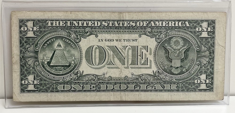 $1 2013 B Duplicate DC Star Note B05931542