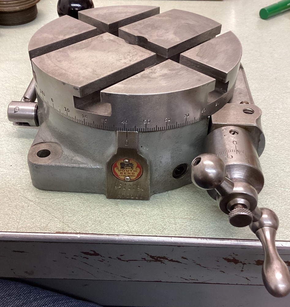 SOUTH BEND RTB100 Rotary Index Table Excellent Condition
