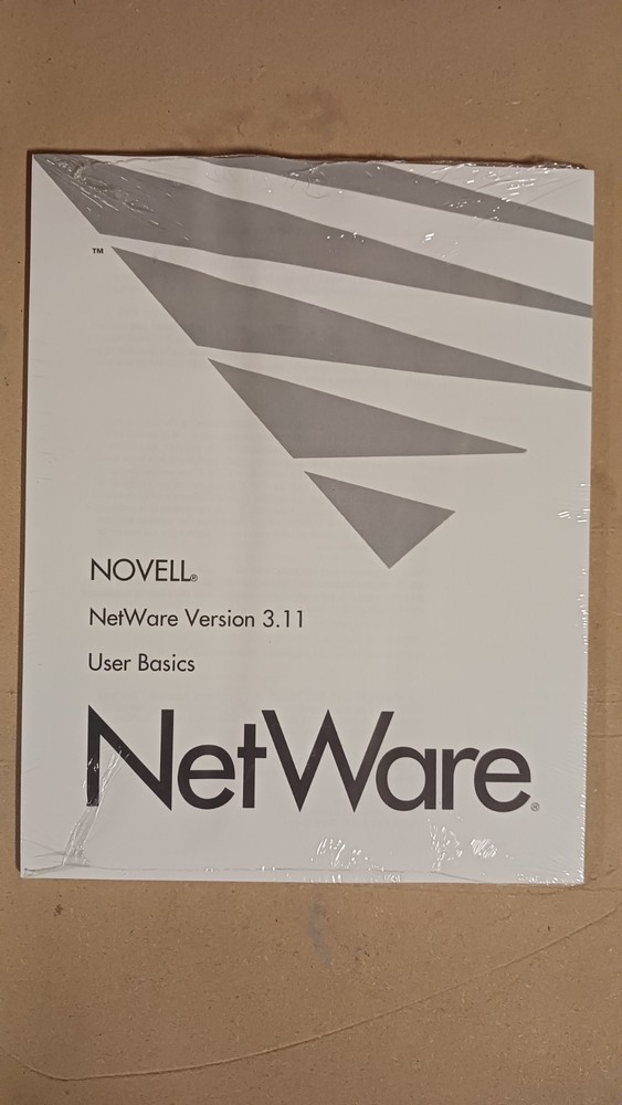 Novell NetWare v3.11, In Original Box