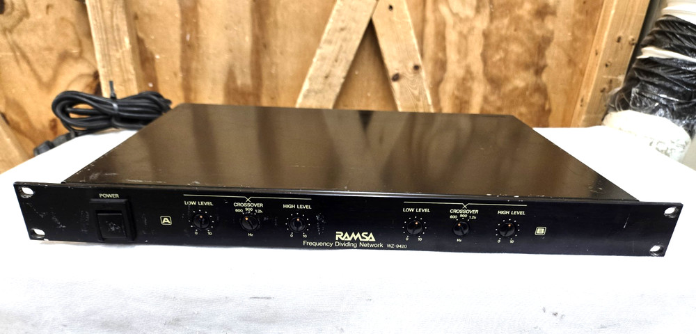 Ramsa WZ-9420 Frequency Dividing Network / Crossover - Tested & Working - ONE