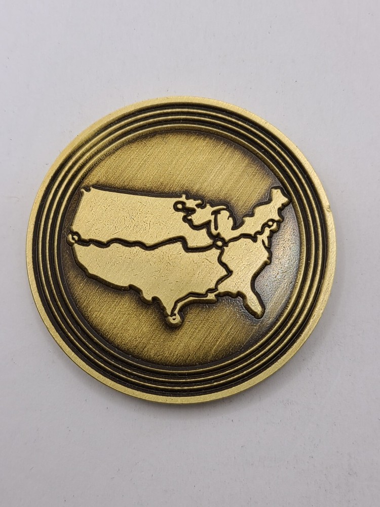 National Eucharistic Pilgrimage Brass Coin