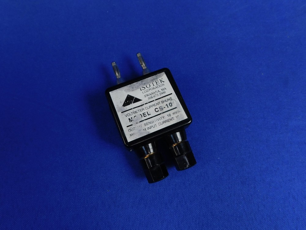 IsoTek CS-10 Voltmeter Current Shunt Input