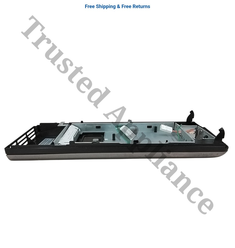 GE Microwave Control Panel WB07X11365 black