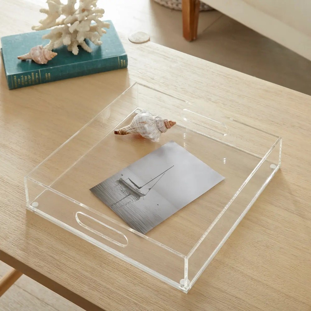 ACRYLIC 12" Square Insertable Tray