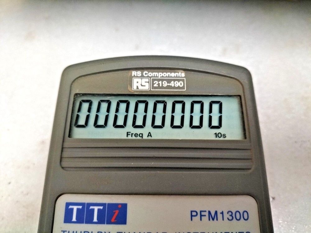 THURLBY THANDAR INSTRUMENTS PFM1300 FREQUENCY COUNTER