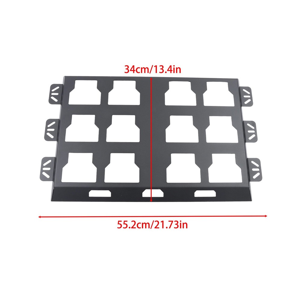 2 Pcs Tool Box Mounting Plate 100Lbs Half Package All-Steel Tool Storage System