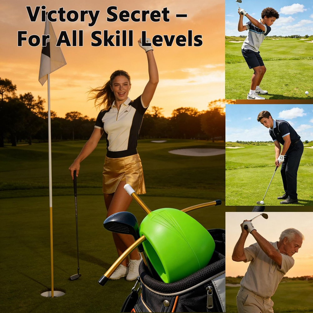 Golf Swing Training Aid - the Connector Golf Training Aid,Enhance Coordination &