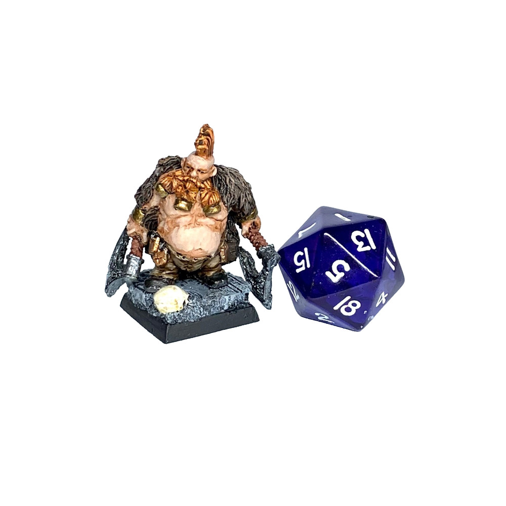 Wild Warrior Dwarf 3 | D&D Hand-painted Wargaming Miniatures