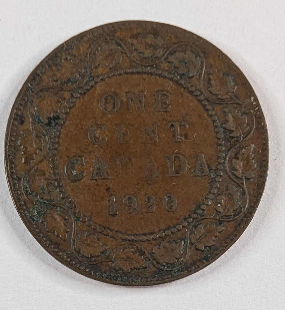 1920 Canadian (Canada) Large Cent