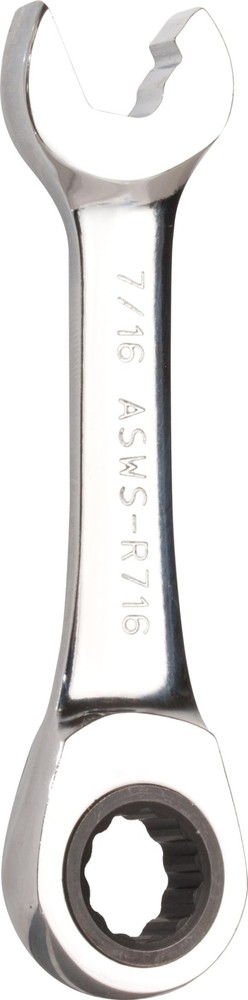 Stubby Speed wrench tool 7/16" Ratcheting Combination hardware