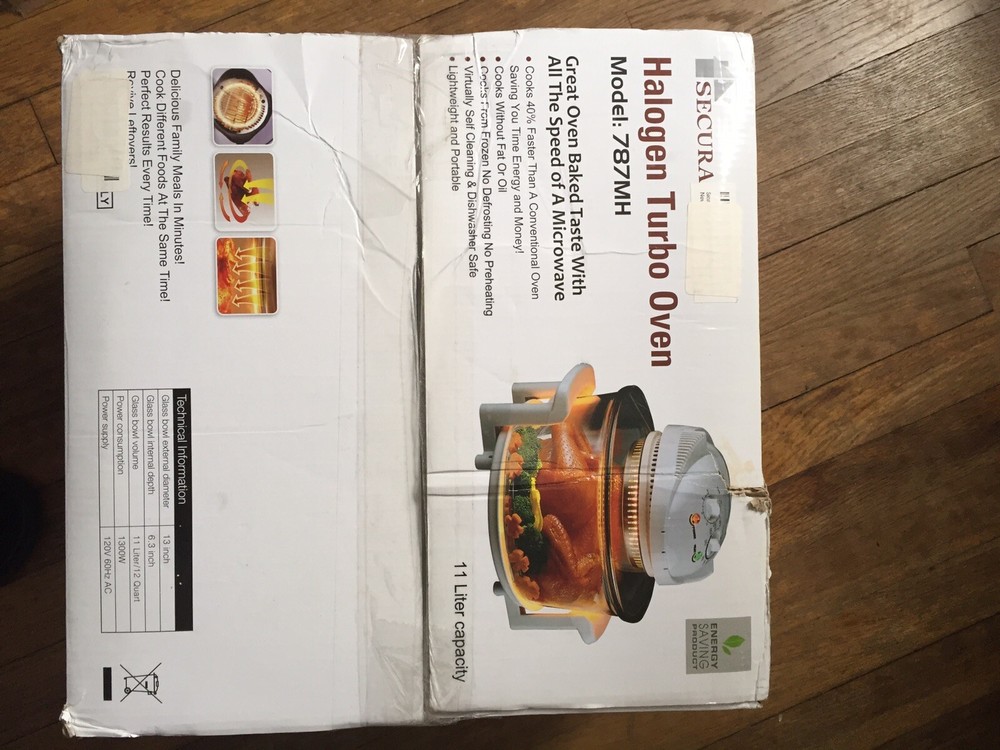 Halogen Turbo Oven Model 787