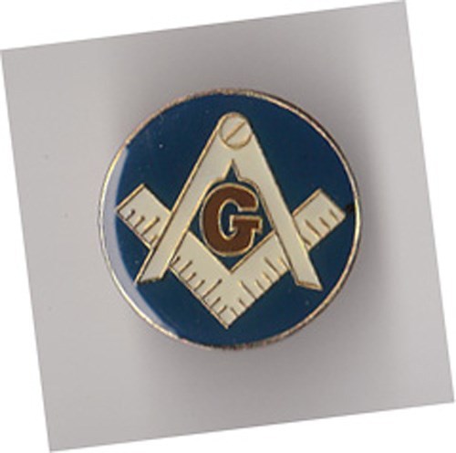 Masonic/Freemason - Hat/Lapel Pin SQUARE & COMPASS #2