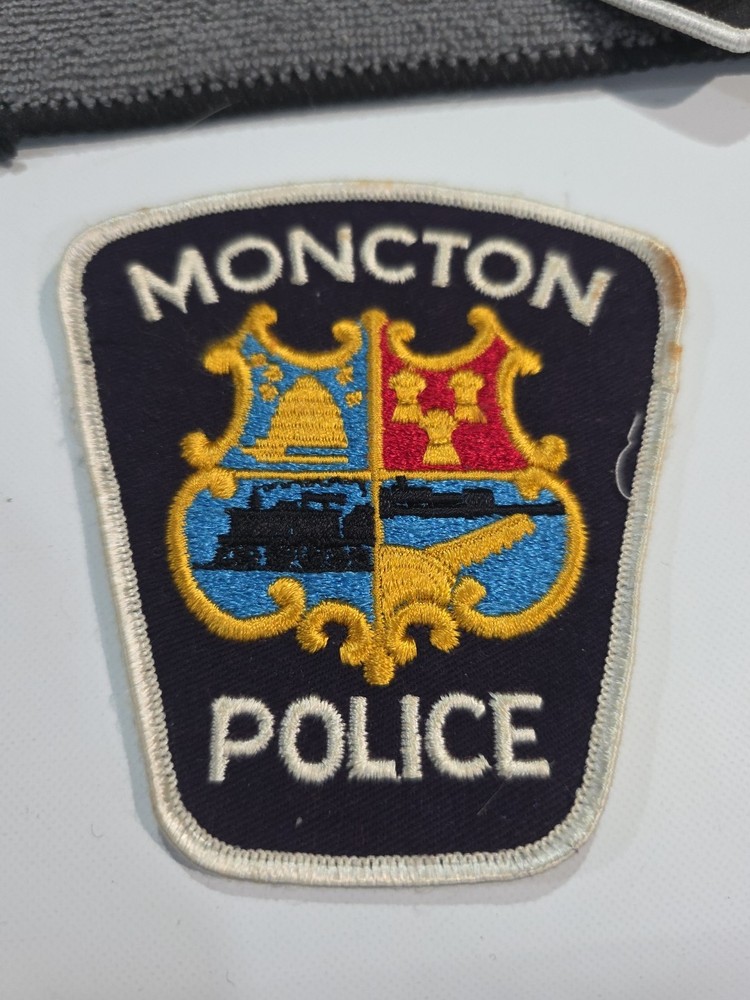 Moncton  Police  Canada Shoulder Patch Obsolete