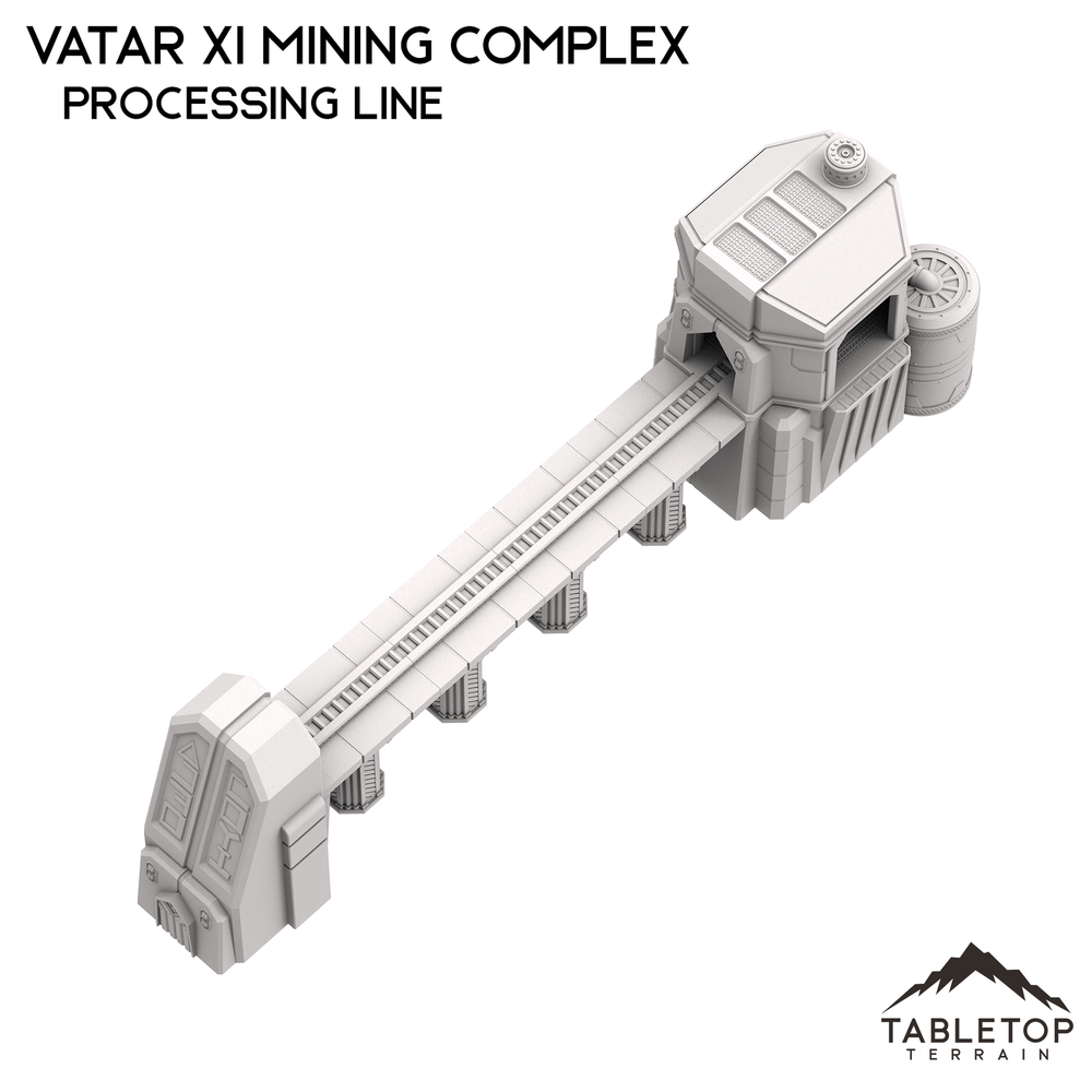 Processing Line - Vatar XI Mining Complex - Grimdark Wargaming Terrain