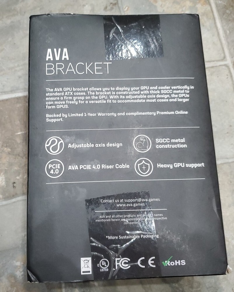 LINKUP - AVA Adjustable Bracket + Ultra 4.0 Riser - AVA-VGM-U25