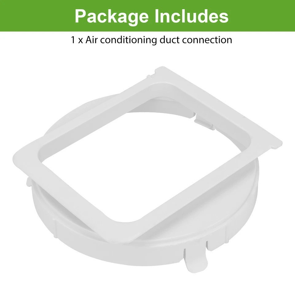 Portable Duct Interface Replacement For Air Conditioners Exhaust Hose Connector