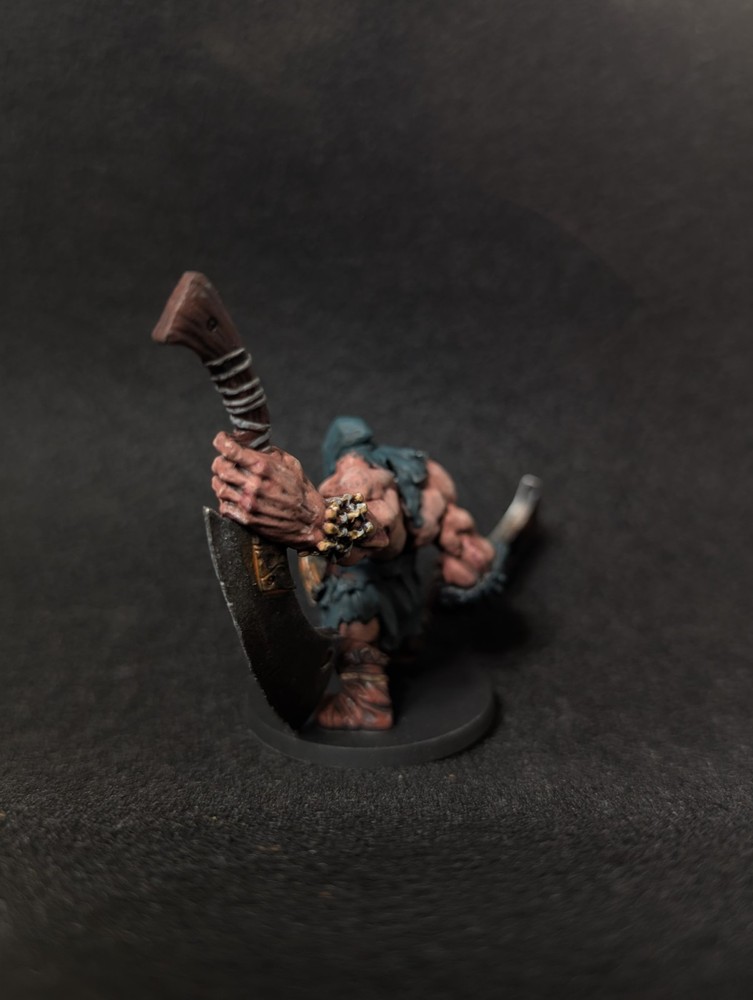 Ogre Executioner DND 5e Fantasy Rpg Miniature Painted
