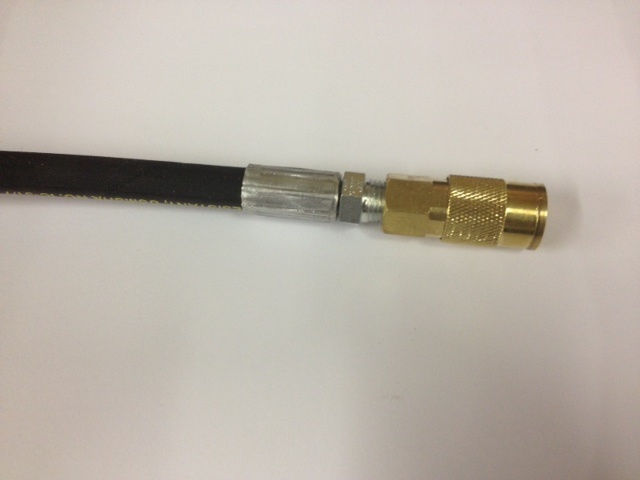 Nitrogen regulator king fox air shock race shock fill tool w/ quick connection