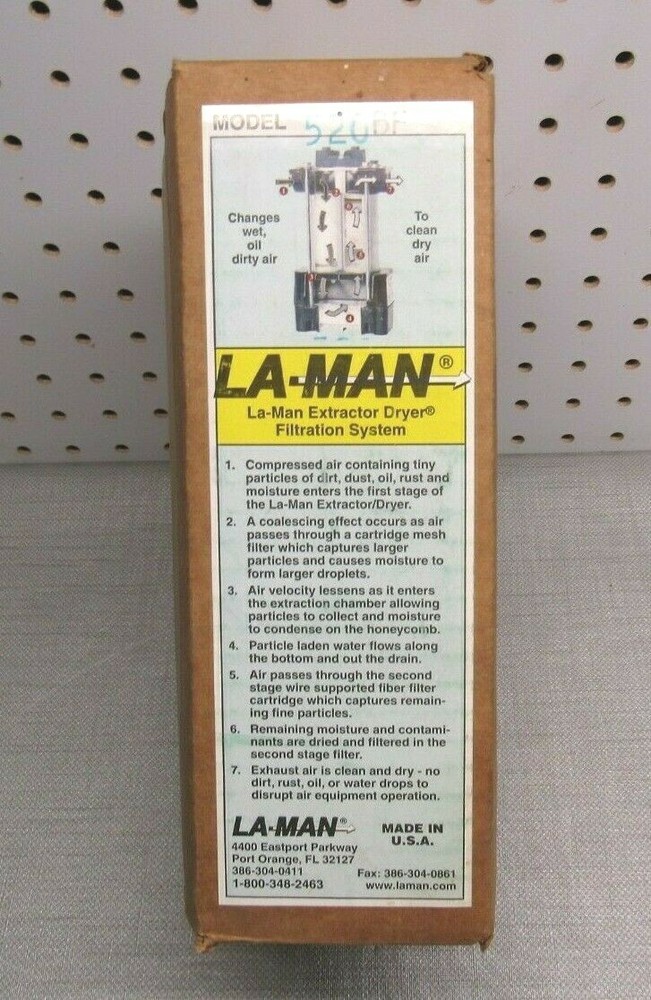 LA-MAN 520BF Extractor Dryer