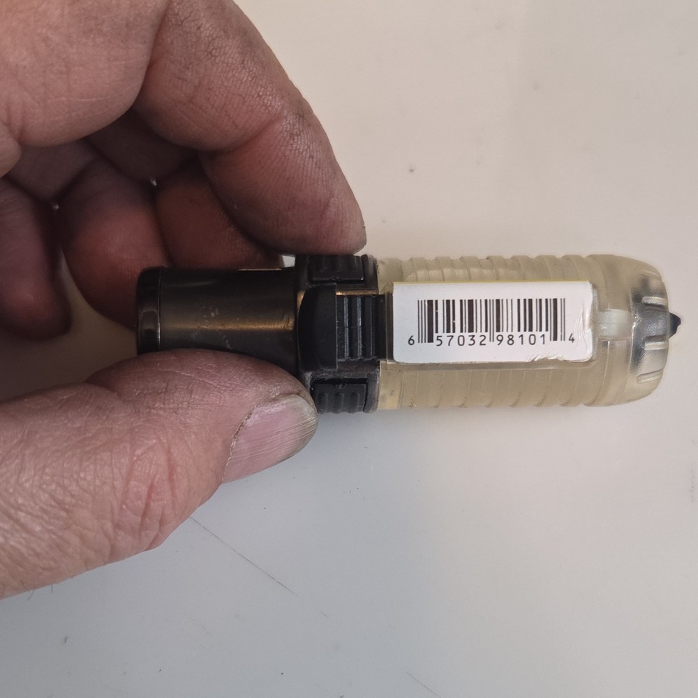 JetLine Butane Torch Cigar Lighter Transparent Barrel