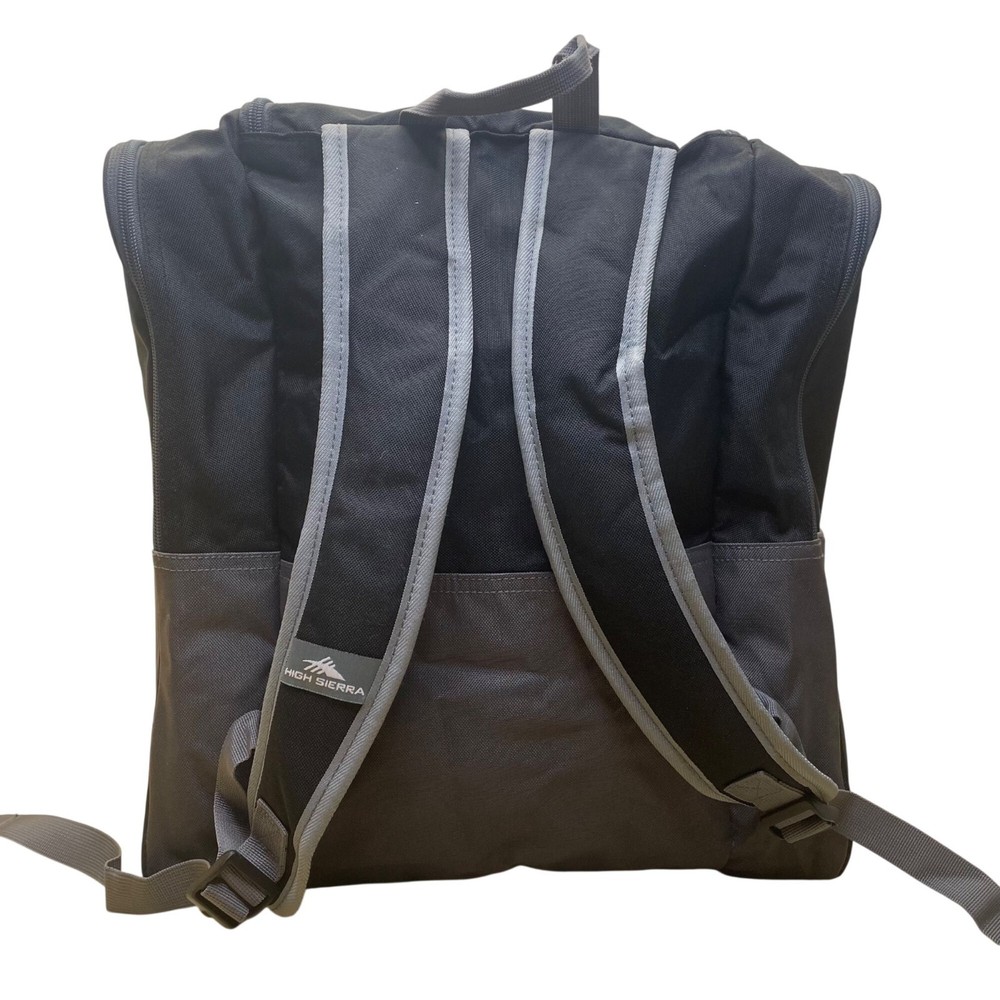 High Sierra Unisex Black Polyester/Canvas Snowboard & Boot Backpack Winter Set