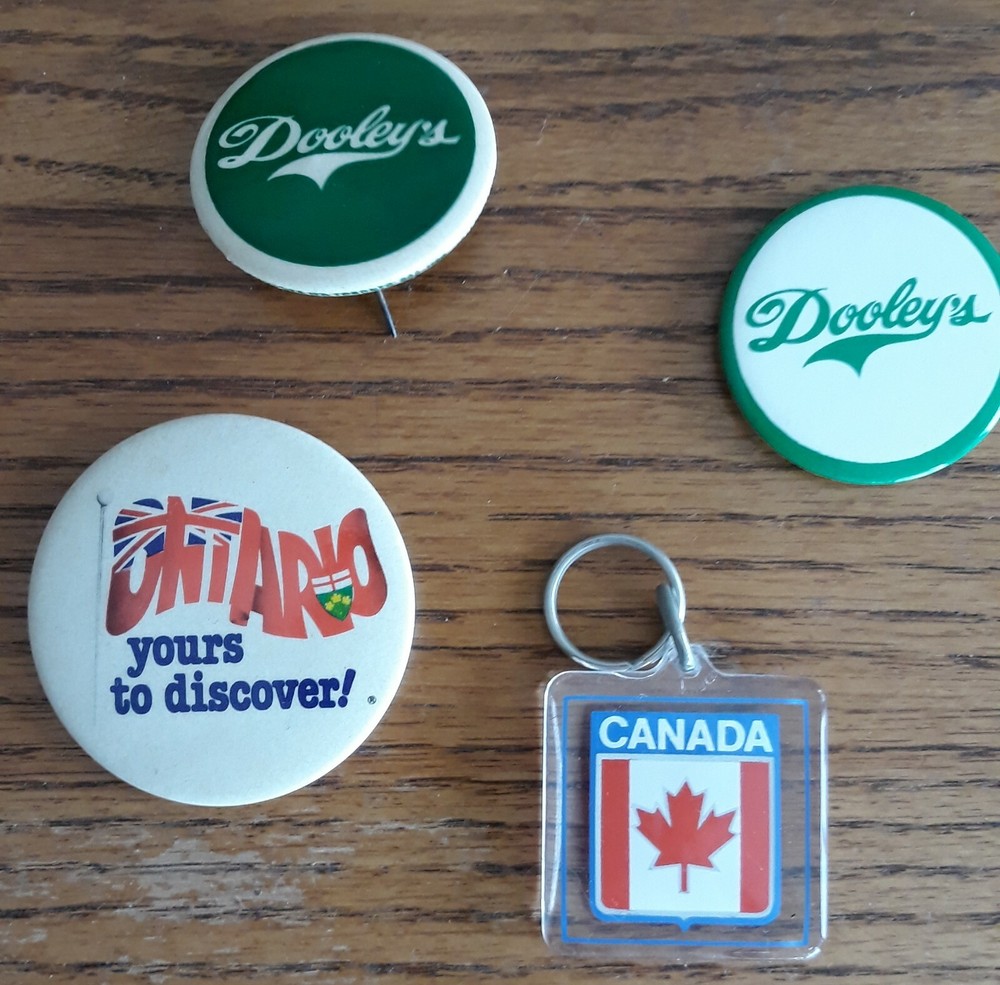 North American Assorted Souvenir Pins & Keychains