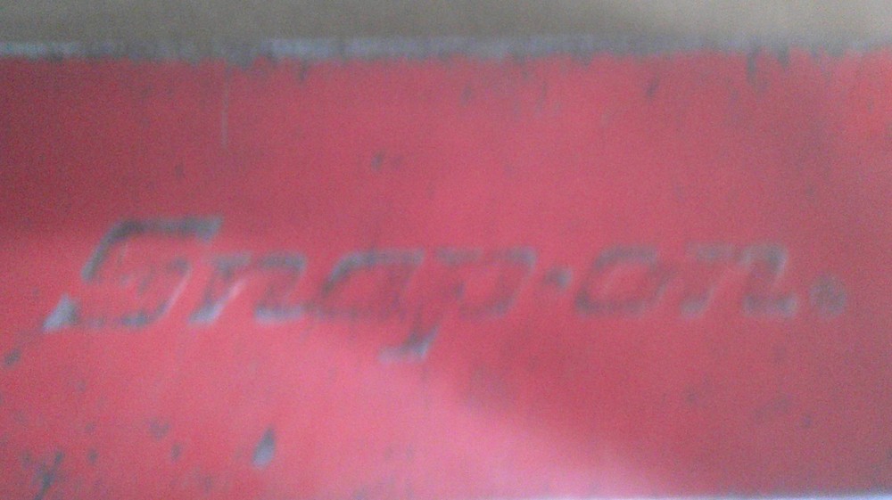 Snap On Tools USA KRA-???- Red Metal Tool Case Box