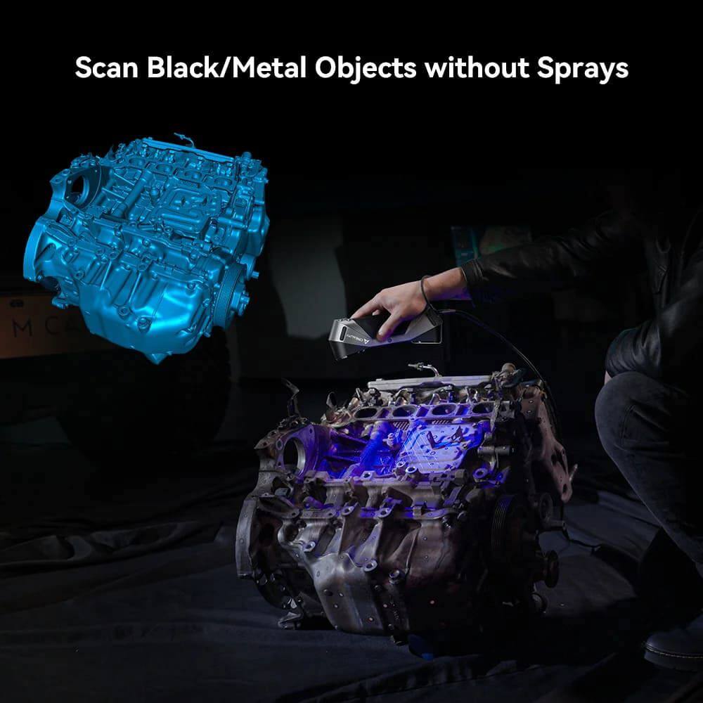 Creality CR-Scan Raptor 3D Scanner Multiple-line Blue&NIR 24-Bit Fast Full-Color