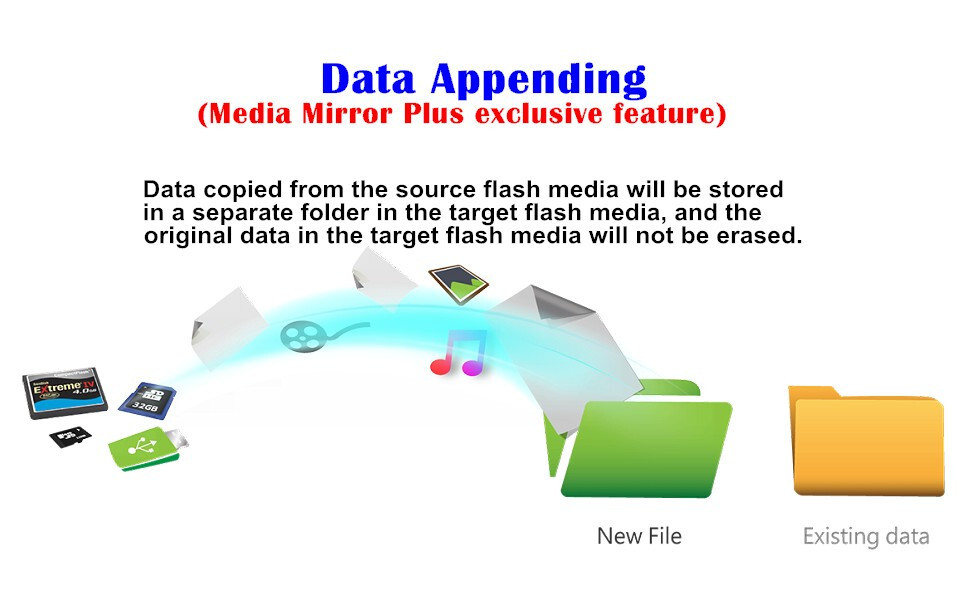EZ DUPE Media Mirror PLUS 1 to 1 Duplicator - Flash (SD CF MS MMC USB) / DVD