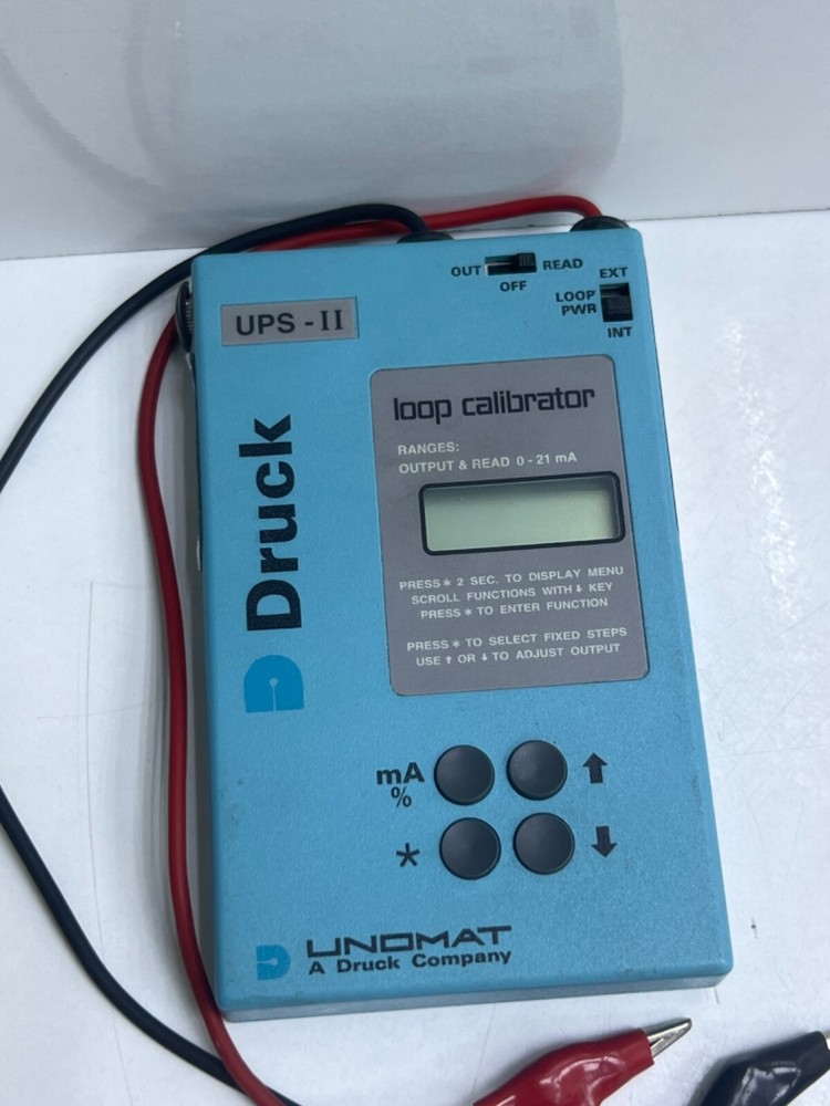 DRUCK UNOMAT UPS-II LOOP CALIBRATOR
