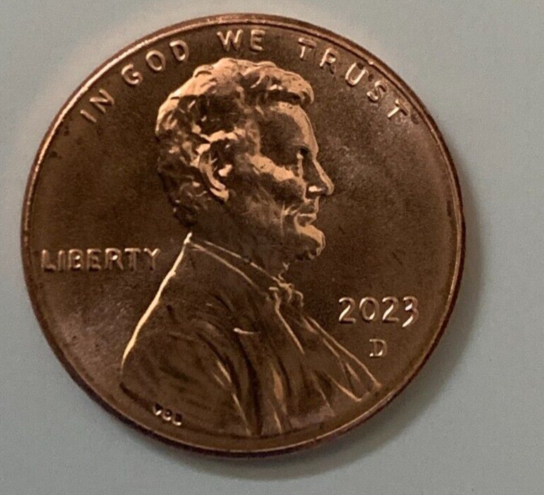 2023 D Lincoln Shield one penny Coin