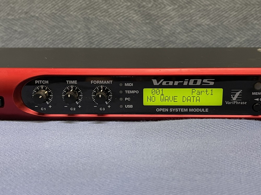 Roland VariOS Open System Module rack effect VariPhrase Working No PC Card
