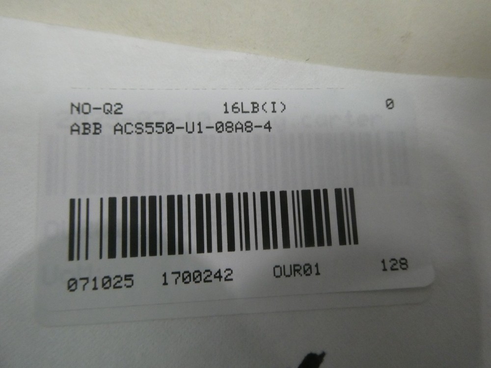 Abb ACS550-U1-08A8-4 Ac Vfd Drive 0-500hz 380-480v-ac 5hp 0-480v-ac