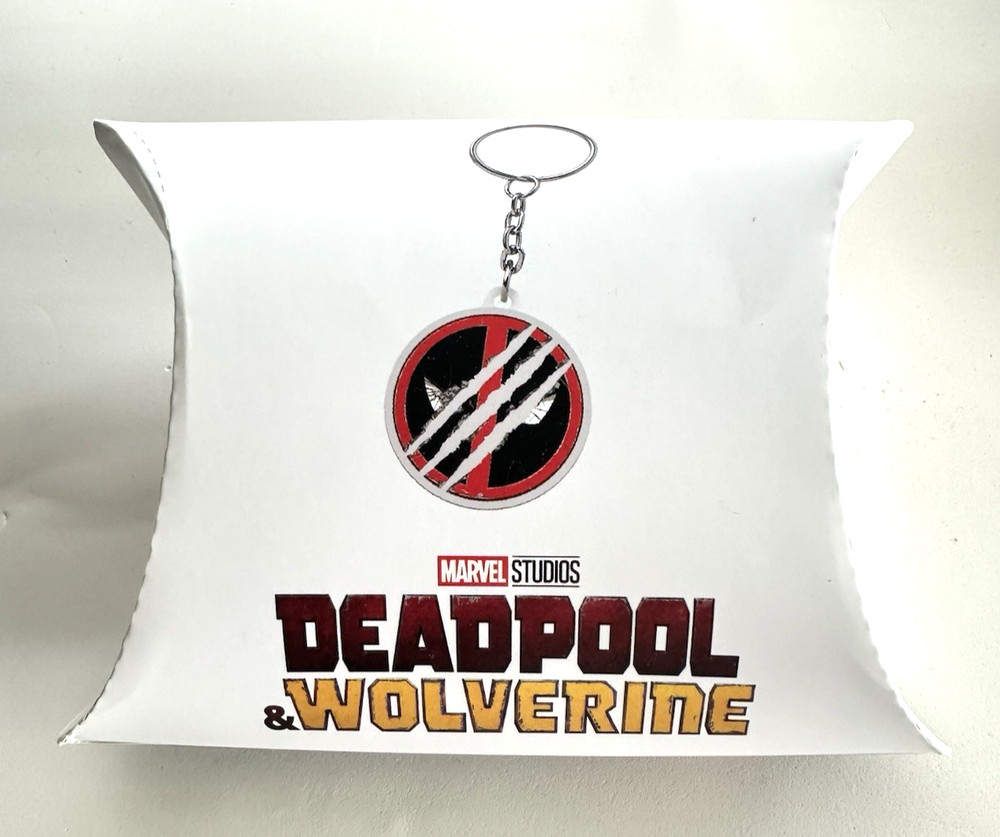 MARVEL DEADPOOL & WOLVERINE SILICONE KEYCHAIN NIP
