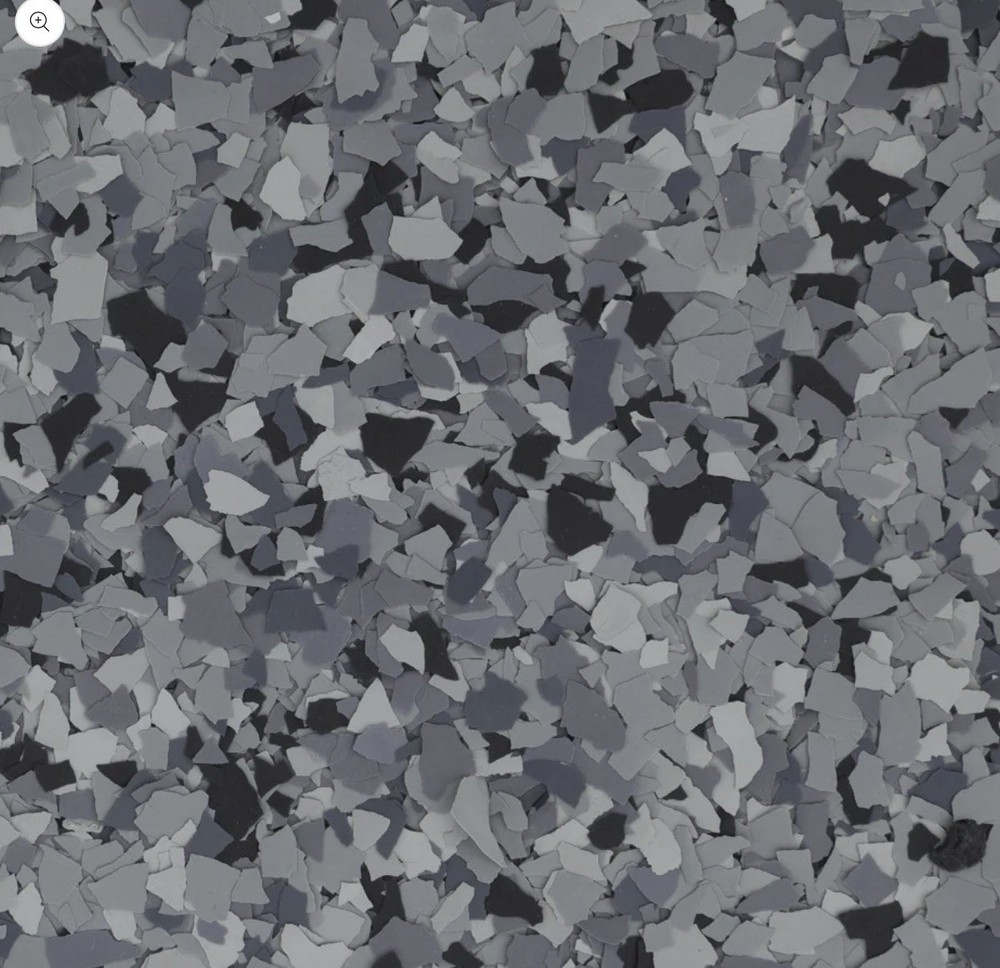 FLAKES CHIPS FOR EPOXY FLOORS NIGHTFALL MIX 40 LB Box