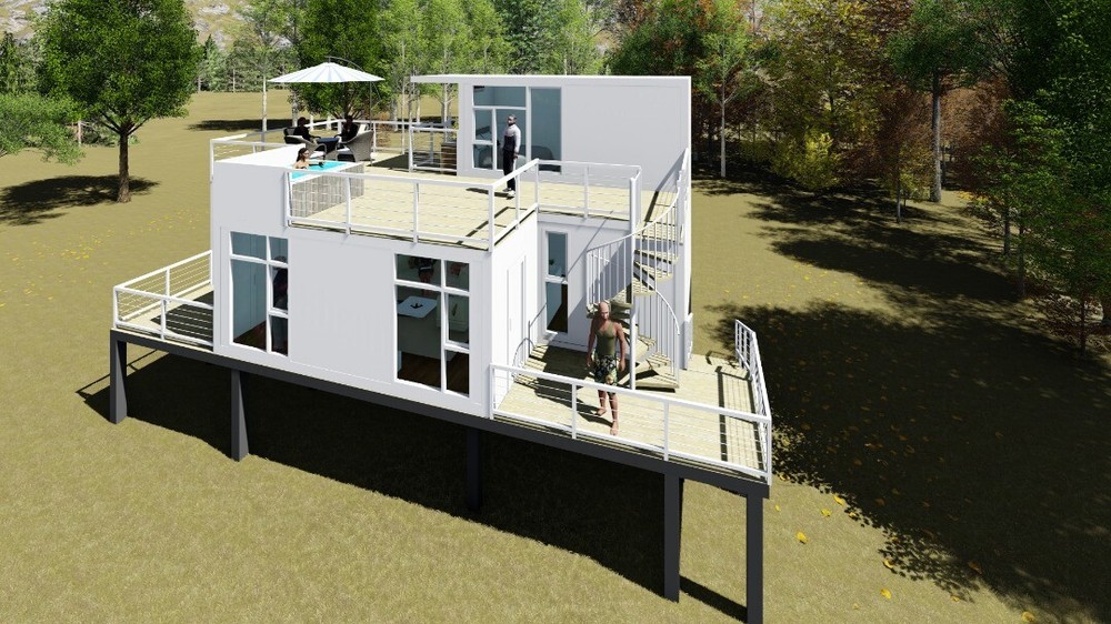 Container Home - Key West - Tiny Home Catalog