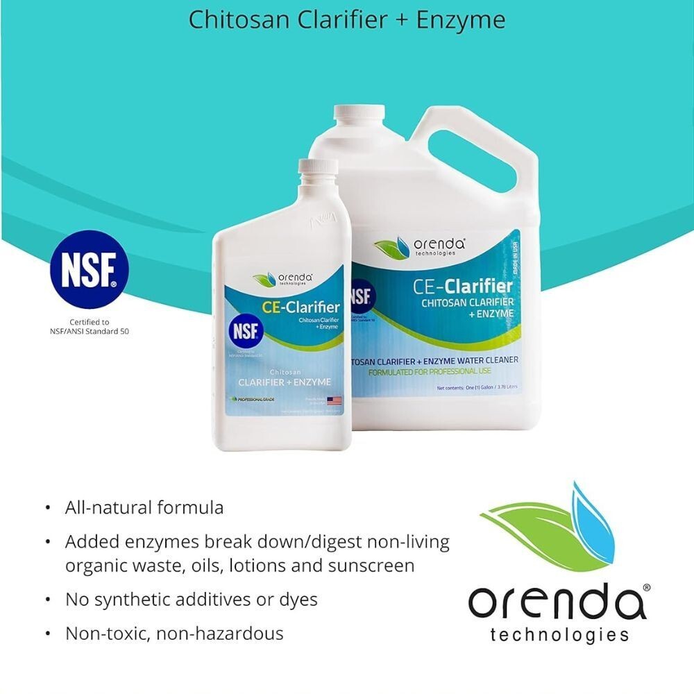 Orenda CE-Clarifier - Chitosan Clarifier + Enzyme - 1qt
