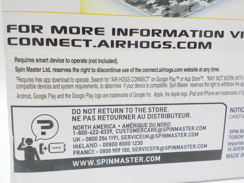 NEW - Air Hogs Connect Augmented Reality Mission Drone