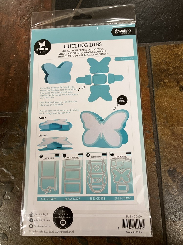 Studio Light Essentials Collection Butterfly Box SL-ES-CD499